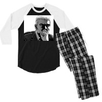 Prison School Principal Meme Face Men's 3/4 Sleeve Pajama Set | Artistshot