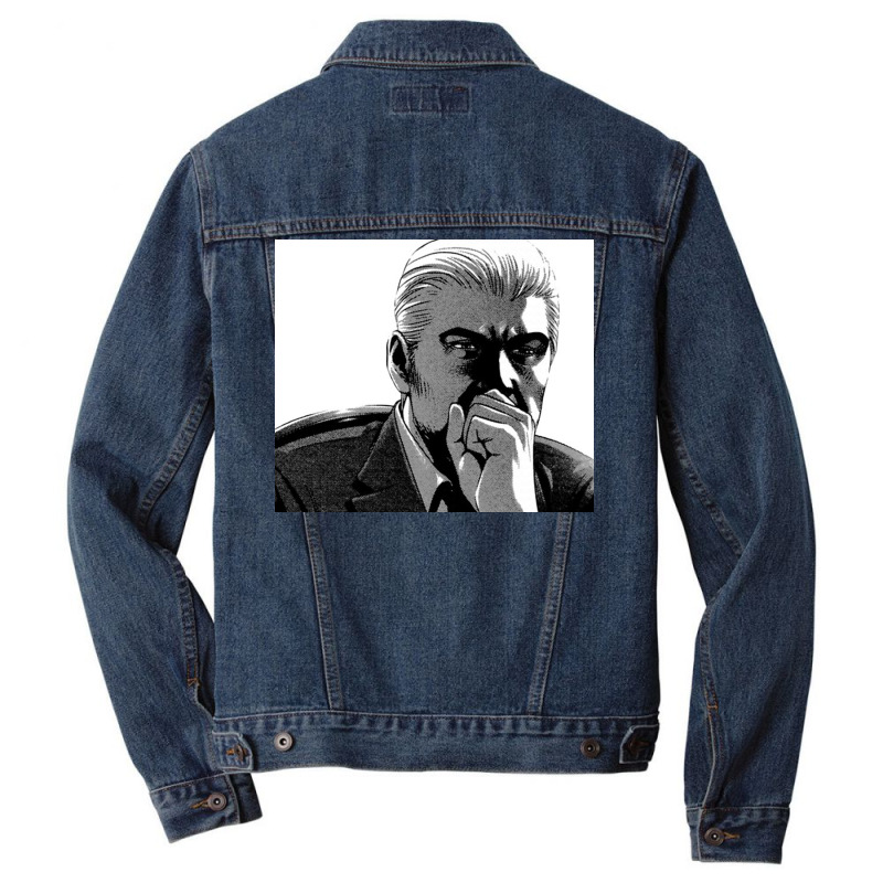 Prison School Principal Meme Face Men Denim Jacket by Rakesbcf | Artistshot