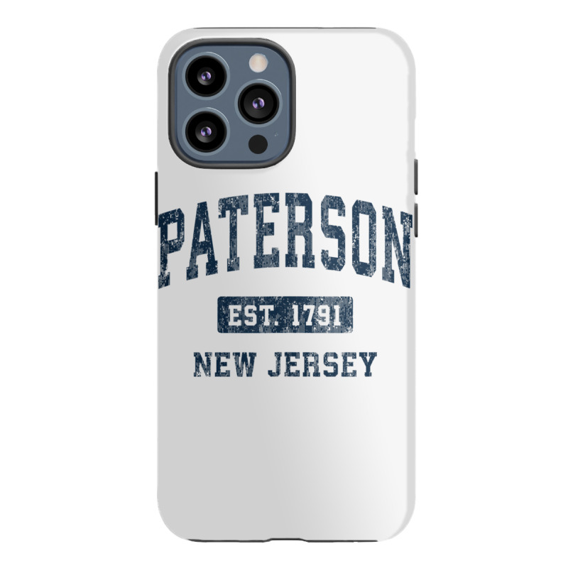 Paterson New Jersey Nj Vintage Athletic Sports Design Tank Top Iphone 13 Pro Max Case | Artistshot