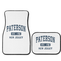 Paterson New Jersey Nj Vintage Athletic Sports Design Tank Top Full Set Car Mats | Artistshot