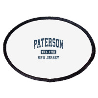 Paterson New Jersey Nj Vintage Athletic Sports Design Tank Top Oval Patch | Artistshot