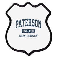 Paterson New Jersey Nj Vintage Athletic Sports Design Tank Top Shield Patch | Artistshot