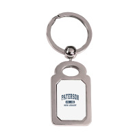 Paterson New Jersey Nj Vintage Athletic Sports Design Tank Top Silver Rectangle Keychain | Artistshot