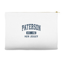 Paterson New Jersey Nj Vintage Athletic Sports Design Tank Top Accessory Pouches | Artistshot