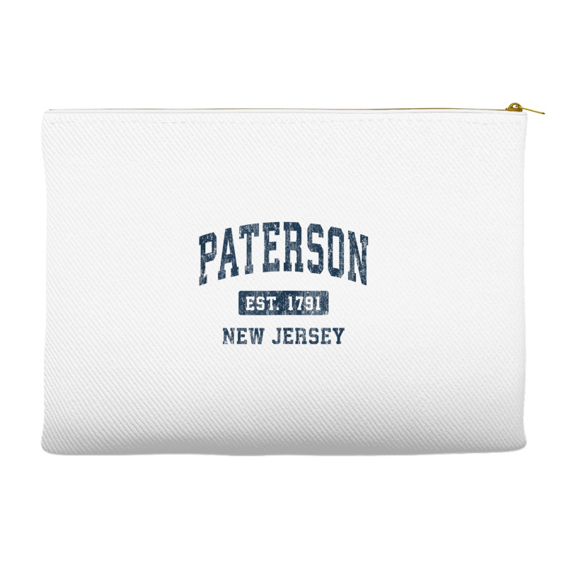 Paterson New Jersey Nj Vintage Athletic Sports Design Tank Top Accessory Pouches | Artistshot