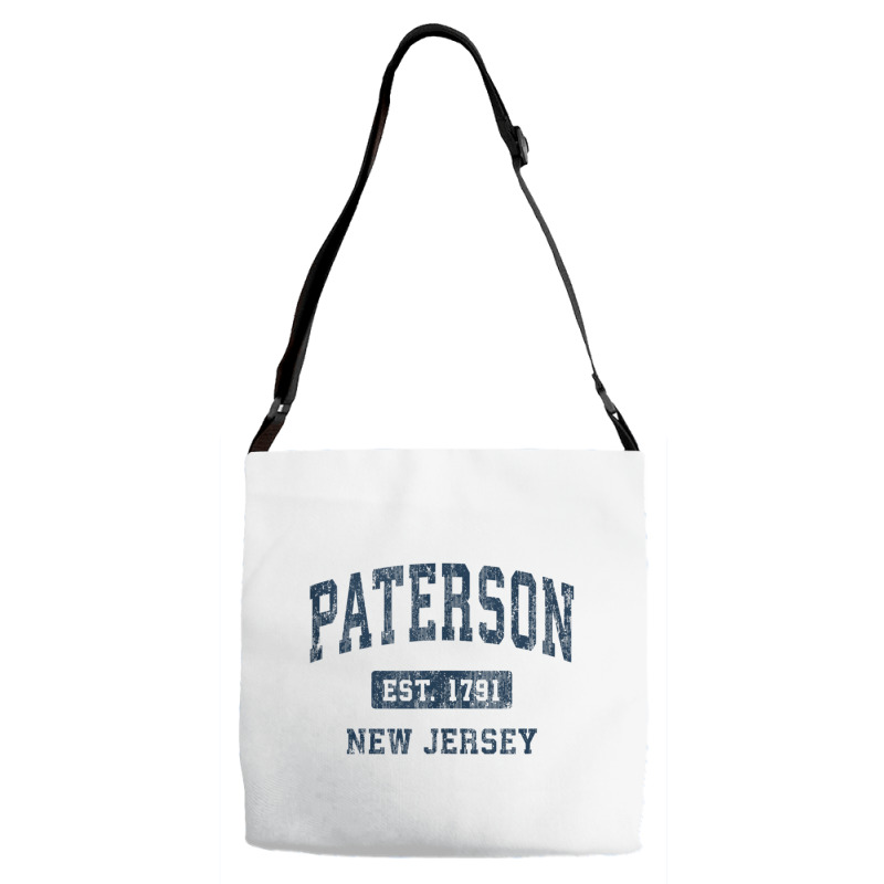 Paterson New Jersey Nj Vintage Athletic Sports Design Tank Top Adjustable Strap Totes | Artistshot