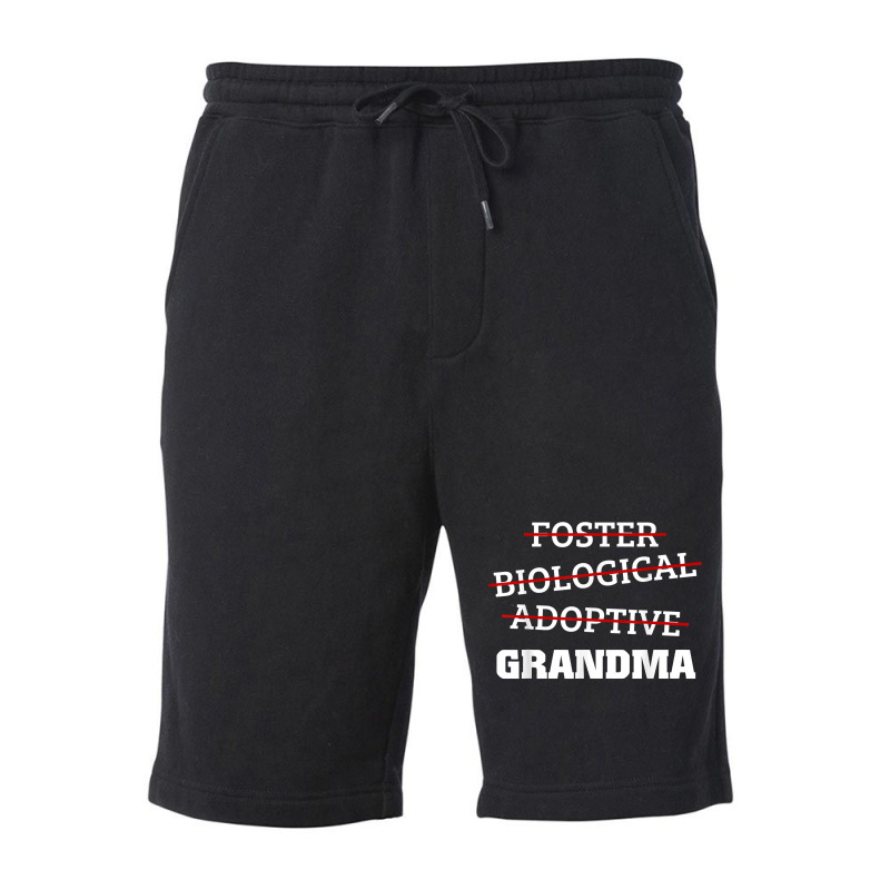 Biological Adoptive Foster Grandma Adoption Family Gift Fleece Short by MarthaKartchner | Artistshot