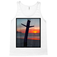 Sunset Wacky Waving Inflatable Tube Man Air Dancer Tank Top | Artistshot