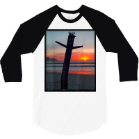 Sunset Wacky Waving Inflatable Tube Man Air Dancer 3/4 Sleeve Shirt | Artistshot