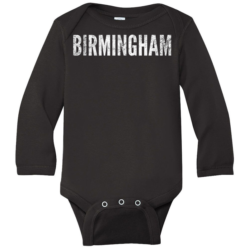 Birmingham Alabama Graphic Tank Top Long Sleeve Baby Bodysuit by wevipaenizhu | Artistshot