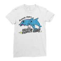 Be Gentle I Have A Sensitive Tummy T Shirt Ladies Fitted T-shirt | Artistshot