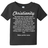 Christianity Religion Atheist Agnostic Atheism T Shirt Baby Tee | Artistshot