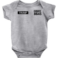 Trump Prison Jumpsuit Funny Halloween Trump Costume Baby Bodysuit | Artistshot