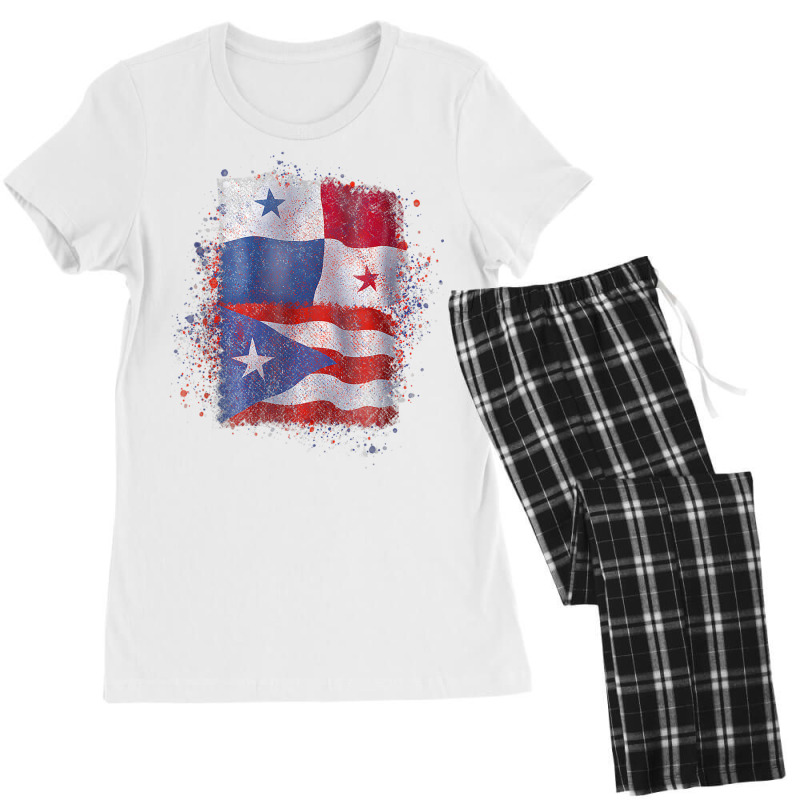 Puerto Rican Panamanian Love Tank Top Women's Pajamas Set by cm-arts | Artistshot