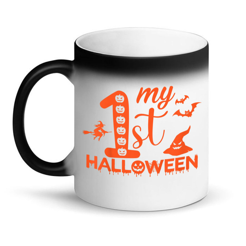 Kids Funny My First Halloween Matching Family Halloween Costume Magic Mug | Artistshot