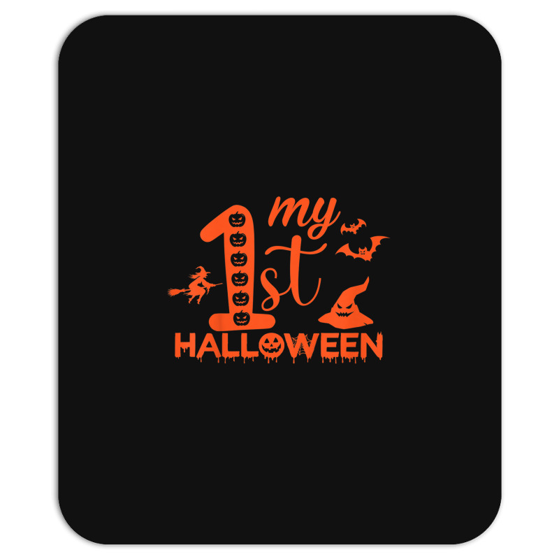 Kids Funny My First Halloween Matching Family Halloween Costume Mousepad | Artistshot