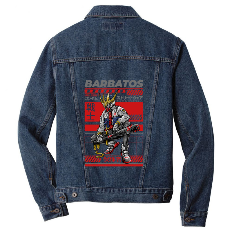 Barbatos Men Denim Jacket by nanamirza | Artistshot