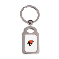 Bc Lions Silver Rectangle Keychain | Artistshot