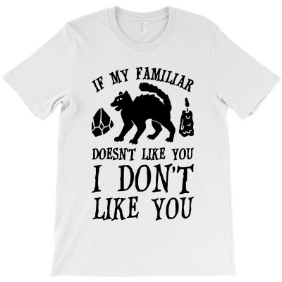 If My Familiar Doesn't Like You I Don't Like You Cat T-shirt Designed By Bambang Hermanto
