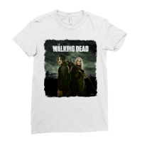 The Walking Dead Daryl And Carol Season 11 Pullover Hoodie Ladies Fitted T-shirt | Artistshot