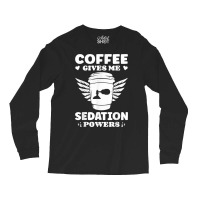 Coffee Lovers Gifts Funny Anesthesiologist T Shirt Long Sleeve Shirts | Artistshot