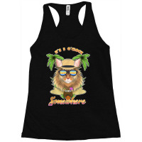 It Is 5 O´clock Somewhere Drinking Siberian Cat Racerback Tank | Artistshot