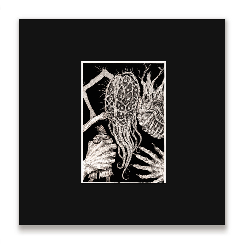 Oh Amygdala Metal Print Square | Artistshot