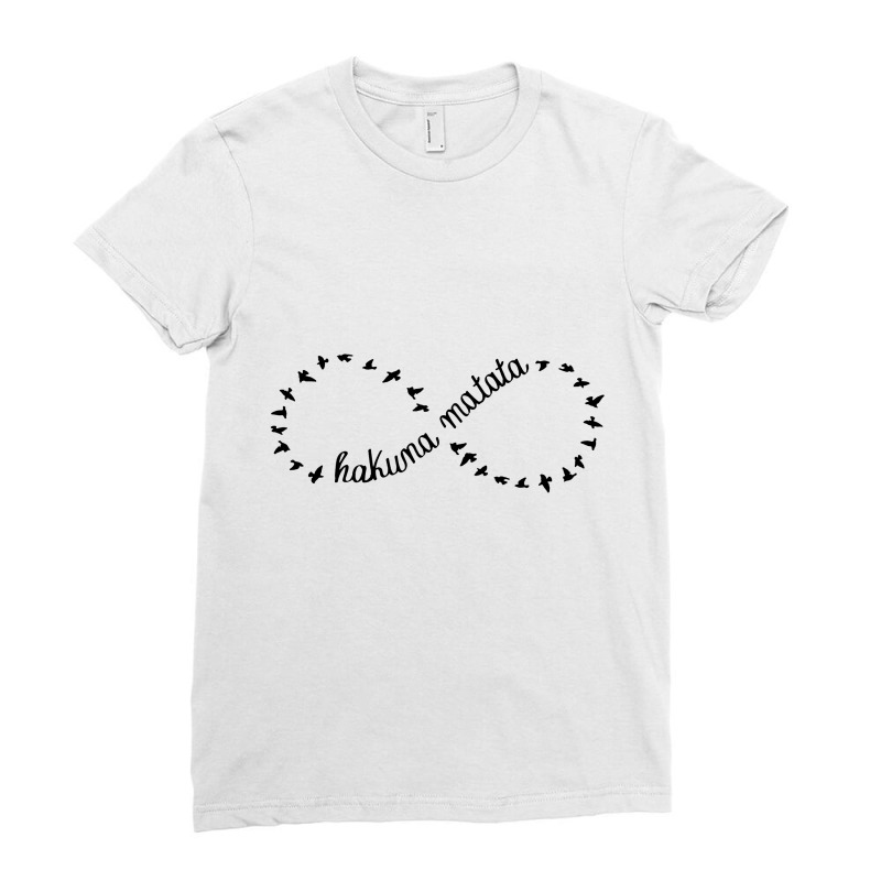 Infinity Hakuna Ladies Fitted T-Shirt by Yudakeren | Artistshot