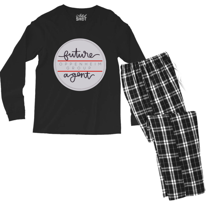 Future Oppenheim Agent Men's Long Sleeve Pajama Set | Artistshot