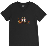 Peanuts Meet The Dead V-neck Tee | Artistshot