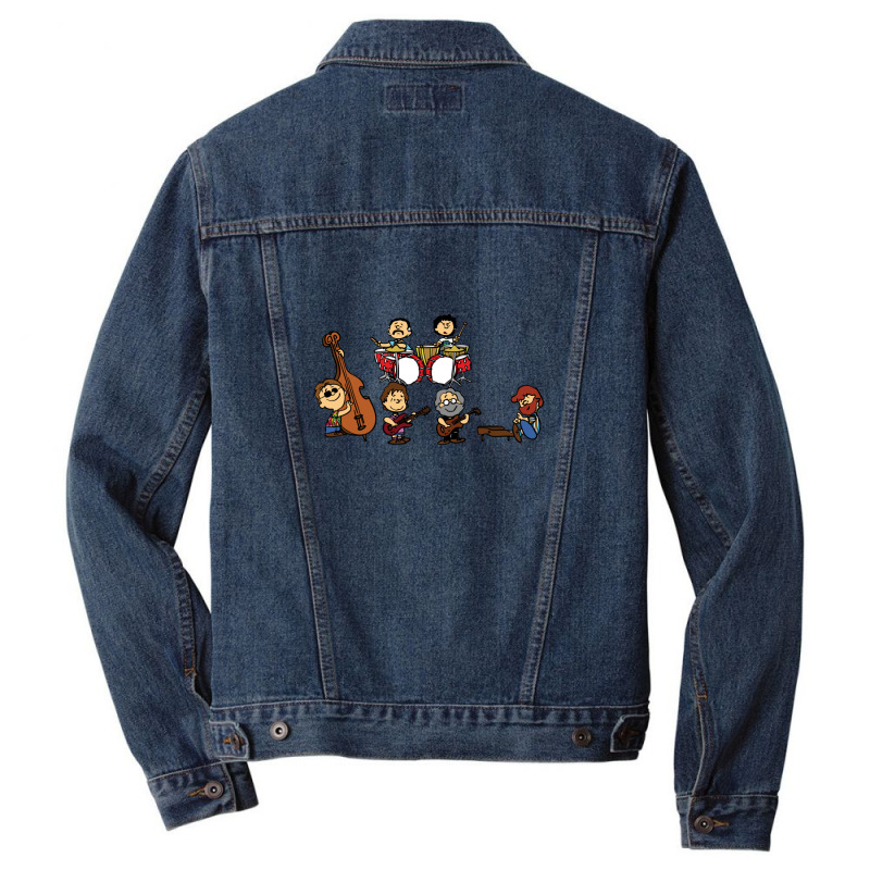 Peanuts Meet The Dead Men Denim Jacket | Artistshot