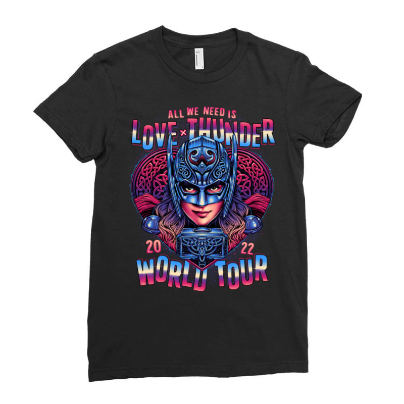 Emblem Of Love Ladies Fitted T-Shirt by cm-arts | Artistshot