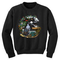 Studio Ghibli Characters (w) Youth Sweatshirt | Artistshot