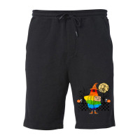 Hitchhiking Ghost Lgbtq Halloween Spooky Season Coming Out Fleece Short | Artistshot