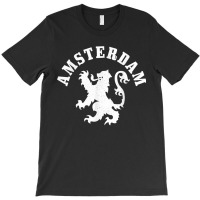 Amsterdam Netherlands Lion Dutch Holland Vintage Amsterdam T-shirt | Artistshot