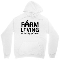 Farm Living Is The Life For Me Inspirational Animal Farm T Shirt Unisex Hoodie | Artistshot