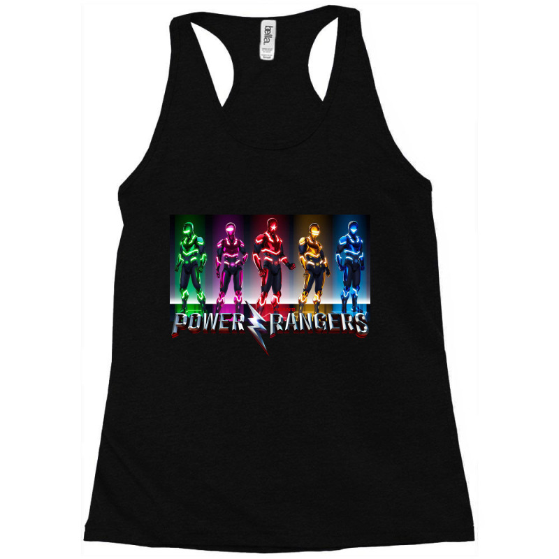 Power Rangers Racerback Tank by manisah | Artistshot