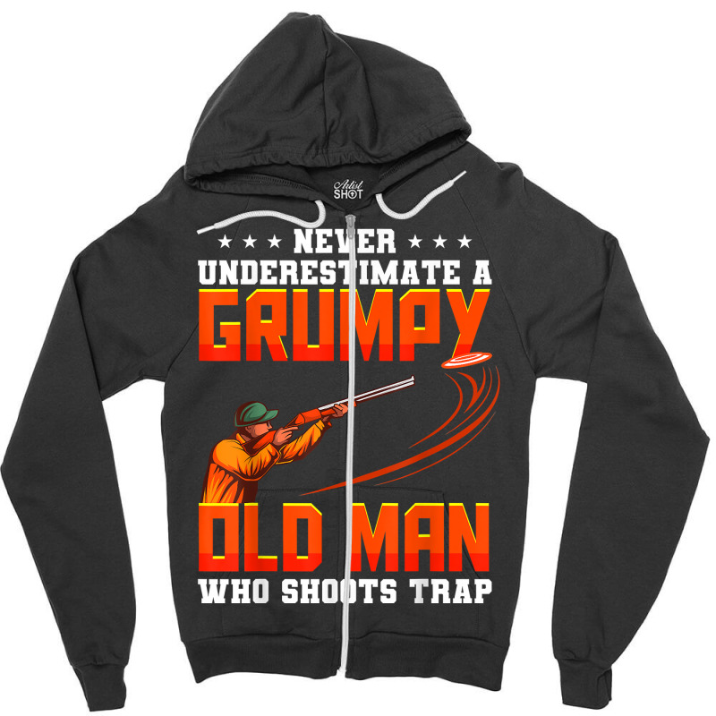 Funny Trap Shooting T Shirt Zipper Hoodie | Artistshot