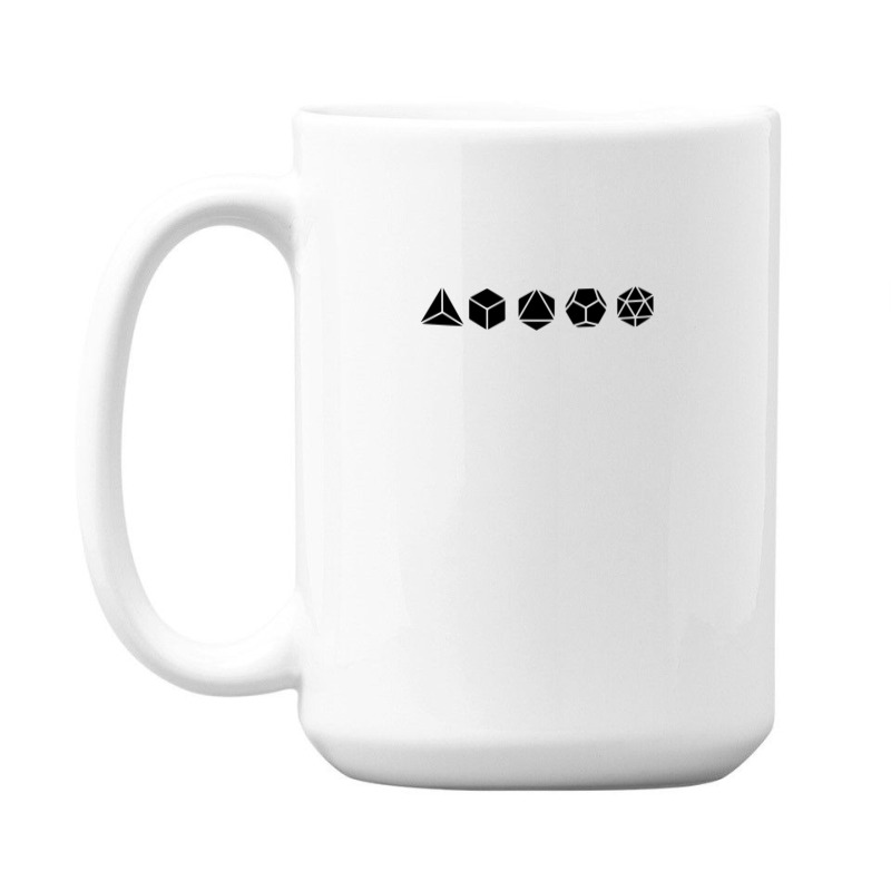 Platonic Solids - Building Blocks Of Life - Mathematics 15 Oz Coffee Mug | Artistshot