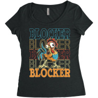 Cock Blockers, Kawaii Rooster Lovers, Funny Gags For Men T Shirt Women's Triblend Scoop T-shirt | Artistshot