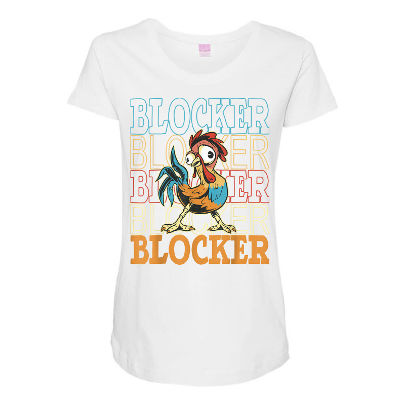 Cock Blockers, Kawaii Rooster Lovers, Funny Gags For Men T Shirt Maternity Scoop Neck T-shirt by tebaekivoti | Artistshot