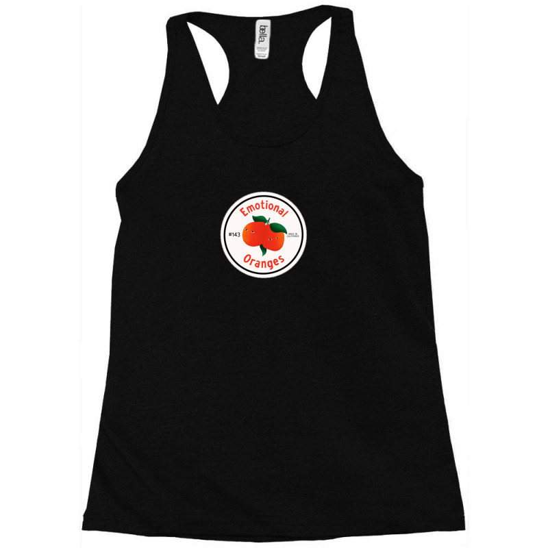 Emotional Oranges Racerback Tank by AmySimon | Artistshot