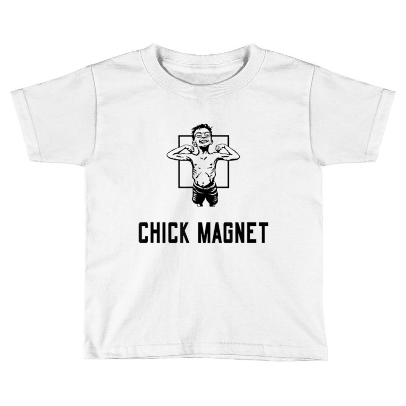 Chick Magnet Funny T Shirt Toddler T-shirt by cm-arts | Artistshot