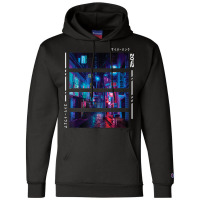 Japanese Cyberpunk Futuristic Streetwear Synthwave Aesthetic Champion Hoodie | Artistshot