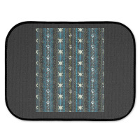 Vines-o-death----aqua- Rear Car Mat | Artistshot