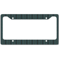 Vines-o-death----aqua- License Plate Frame | Artistshot