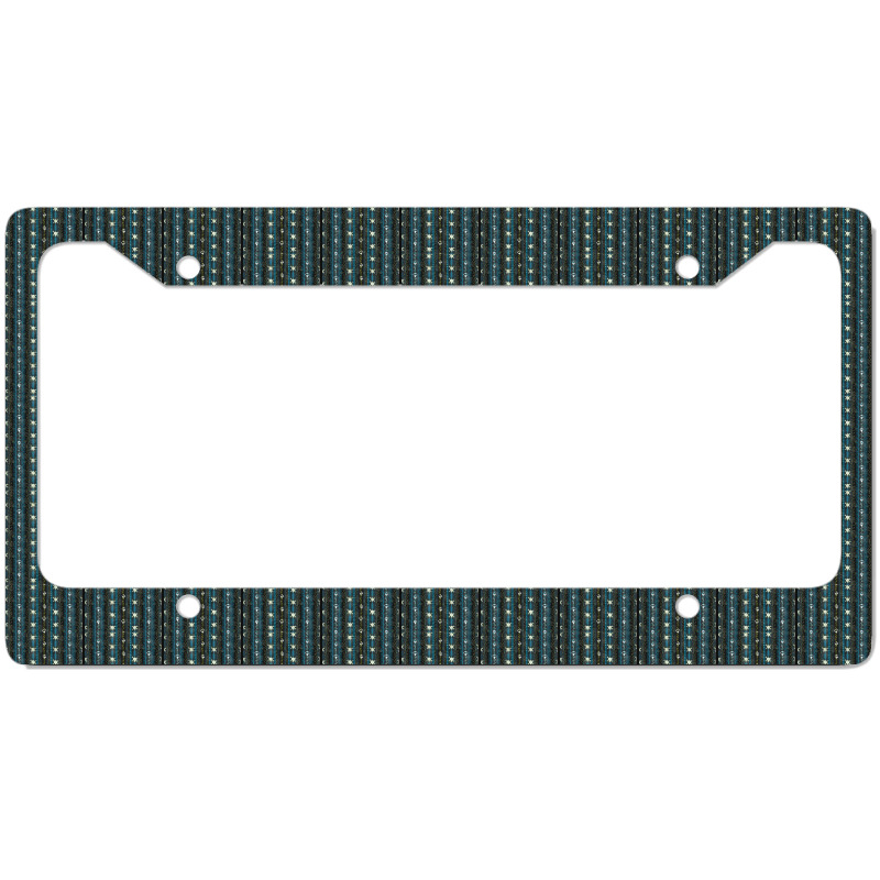 Vines-o-death----aqua- License Plate Frame | Artistshot