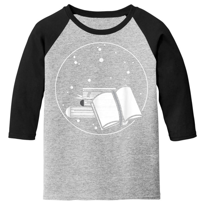 Bibliophile Bookaholic I Love Books Novel Reader Book Nerd Youth 3/4 Sleeve by Posh | Artistshot