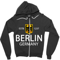 Germany Flag   Deutschland German History   Berlin Germany Long Sleeve Zipper Hoodie | Artistshot