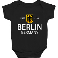 Germany Flag   Deutschland German History   Berlin Germany Long Sleeve Baby Bodysuit | Artistshot